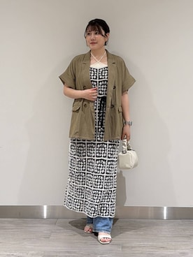 Renaさん(レディース・155cm)の春コーディネート