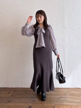 Renaさん（レディース・155cm）の秋コーディネート