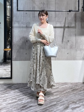 Renaさん（レディース・155cm）の春コーディネート