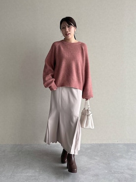 Renaさん(レディース・155cm)の冬コーディネート