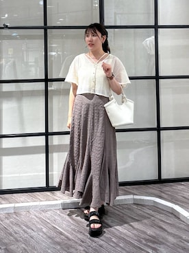 Renaさん(レディース・155cm)の夏コーディネート