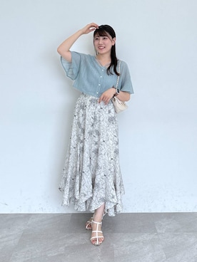 Renaさん（レディース・155cm）の夏コーディネート