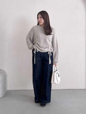Renaさん(レディース・155cm)の冬コーディネート