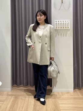 Renaさん(レディース・155cm)の冬コーディネート