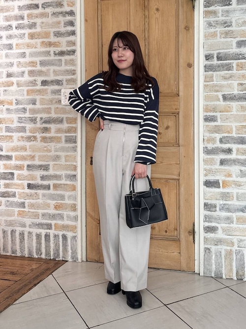 セール】フロントZIPパンツ 289333（スラックス）｜mysty woman