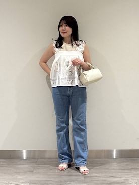 Renaさん(レディース・155cm)の春コーディネート