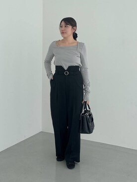 Renaさん（レディース・155cm）の冬コーディネート