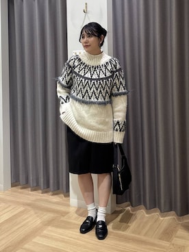 Renaさん（レディース・155cm）の冬コーディネート