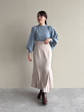 Renaさん(レディース・155cm)の冬コーディネート