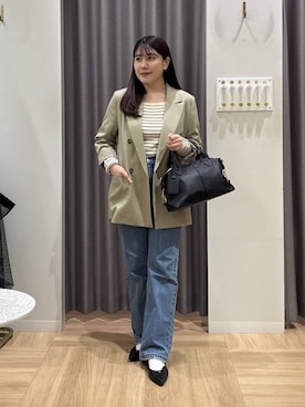 Renaさん(レディース・155cm)の冬コーディネート