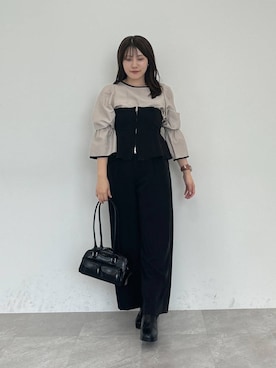 Renaさん（レディース・155cm）の秋コーディネート