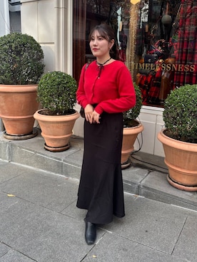 Renaさん(レディース・155cm)の冬コーディネート