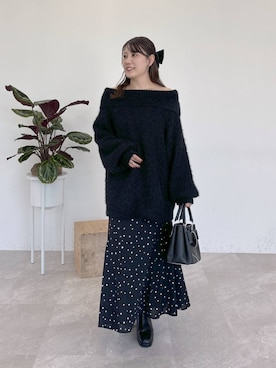 Renaさん(レディース・155cm)の冬コーディネート