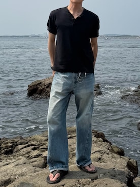 けんけん。さん(メンズ・180cm)の夏コーディネート