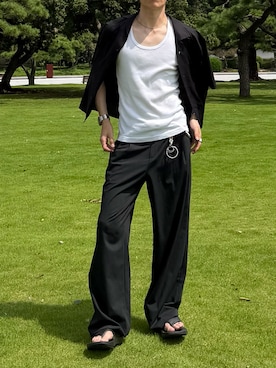 けんけん。さん(メンズ・180cm)の夏コーディネート