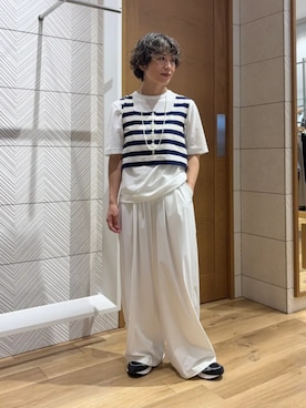 隈元さん(レディース・158cm)の夏コーディネート