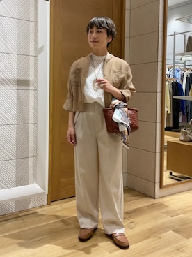 隈元さん（レディース・158cm）の春コーディネート
