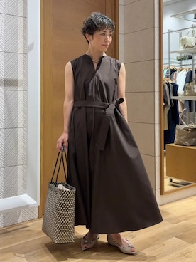 隈元さん(レディース・158cm)の夏コーディネート