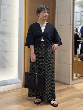 隈元さん(レディース・158cm)の夏コーディネート