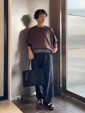 隈元さん（レディース・158cm）の夏コーディネート