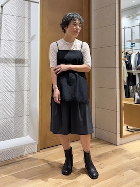 隈元さん(レディース・158cm)の秋コーディネート