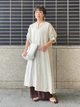 隈元さん（レディース・158cm）の夏コーディネート