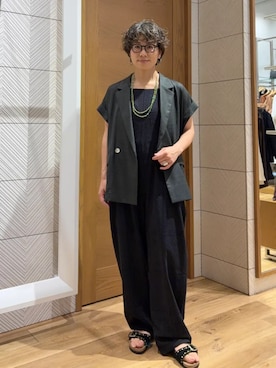 隈元さん(レディース・158cm)の夏コーディネート