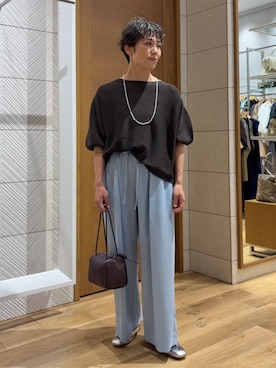 隈元さん(レディース・158cm)の夏コーディネート