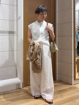 隈元さん(レディース・158cm)の夏コーディネート