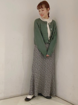 「earthstaff」｜なぽんさん（レディース・150cm）の秋コーディネート