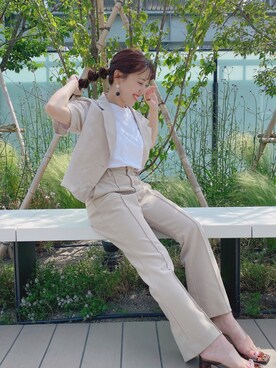 なぽんさん（レディース・150cm）の夏コーディネート