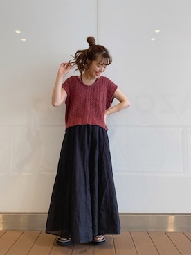 なぽんさん(レディース・150cm)の夏コーディネート