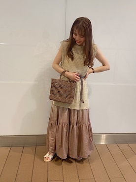 なぽんさん（レディース・150cm）の夏コーディネート