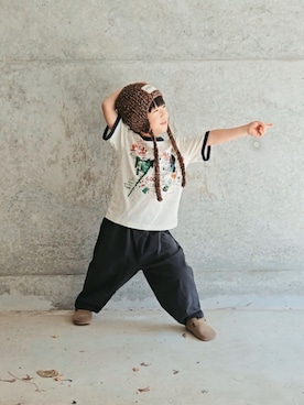 𝘚𝘌𝘐さん（キッズ・100cm）の秋コーディネート