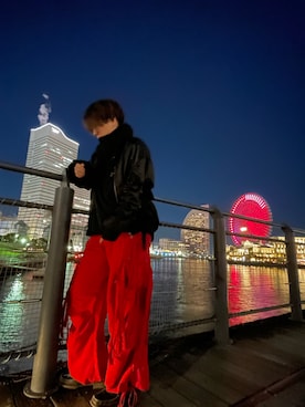 「ECLIN（エクラン）のアイテム（ジャケット/アウター）」を使った、ねぎとろ🥀【相互フォロー】さん（メンズ・167cm）の冬コーディネート