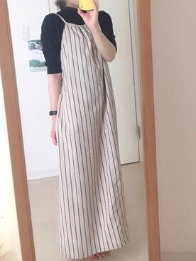 「スローブイエナ」｜「アイテム（腕時計）」を使った、こんぺいとうさん（レディース・153cm）の夏コーディネート