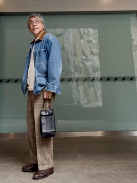 「アイテム（ブーツ）」を使った、つさん（メンズ・177cm・50代）の秋コーディネート