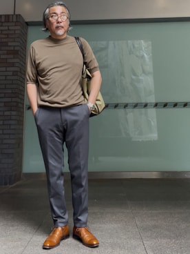 つさん（メンズ・177cm・50代）の秋コーディネート