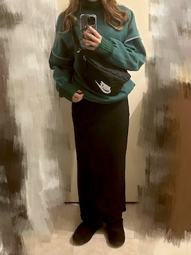「JUNOAH（ジュノア）のアイテム」を使った、Harさん（骨格ストレート・レディース・163cm）の秋コーディネート