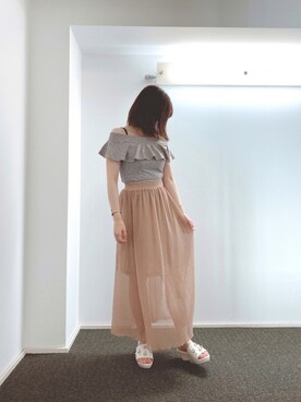 yum🐹🐻さん（レディース・158cm）の夏コーディネート