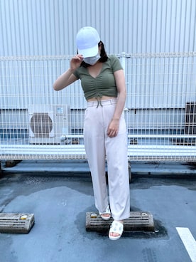 yum🐹🐻さん（レディース・158cm）の夏コーディネート