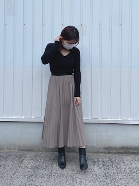 yum🐹🐻さん（レディース・158cm）の秋コーディネート