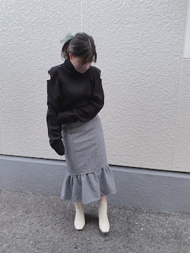 yum🐹🐻さん（レディース・158cm）の冬コーディネート