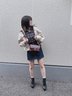 yum🐹🐻さん（レディース・158cm）の冬コーディネート