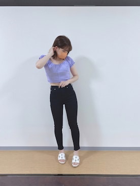 yum🐹🐻さん（レディース・158cm）の夏コーディネート