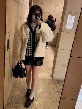 yum🐹🐻さん（レディース・158cm）の冬コーディネート