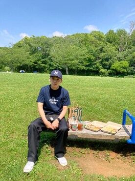 「order（オーダー）のアイテム」を使った、yusuke.mさん（メンズ・170cm）の夏コーディネート