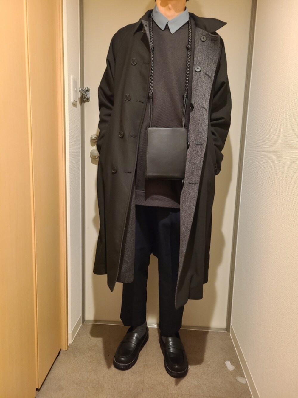 HARE（ハレ）の「リバーシブルビッグステンカラーコート(HARE