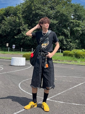 「アイテム（レッグウェア）」を使った、2ooz.oq.lt.kentoさん（メンズ・172cm）の夏コーディネート