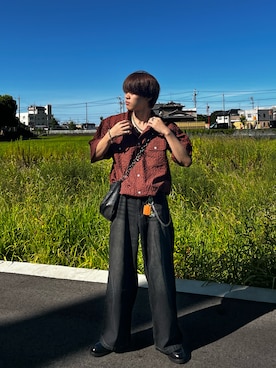 「バギーデニム」｜2ooz.oq.lt.kentoさん（メンズ・172cm）の秋コーディネート